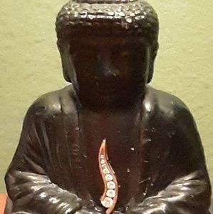 White Gold 1/4 qtr Carat Diamond Journey Pendant